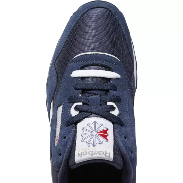 Reebok Mens Classic Nylon SneakerTeam NavyTeam NavyPlatinum