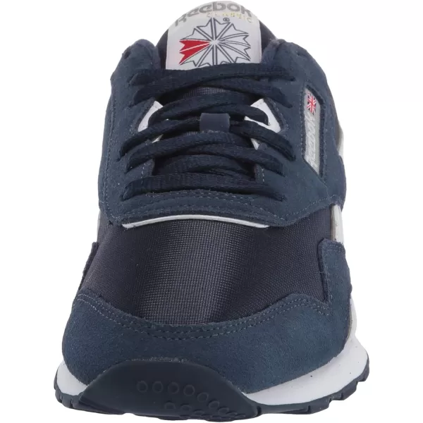 Reebok Mens Classic Nylon SneakerTeam NavyTeam NavyPlatinum