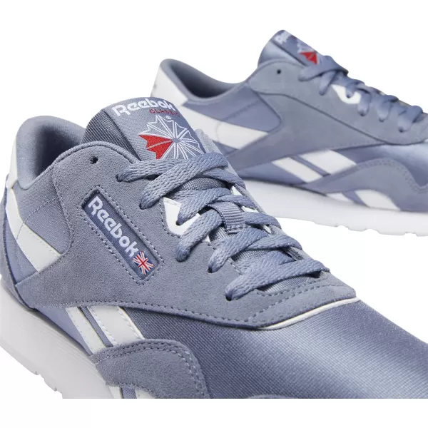 Reebok Mens Classic Nylon SneakerWashed IndigoWhite