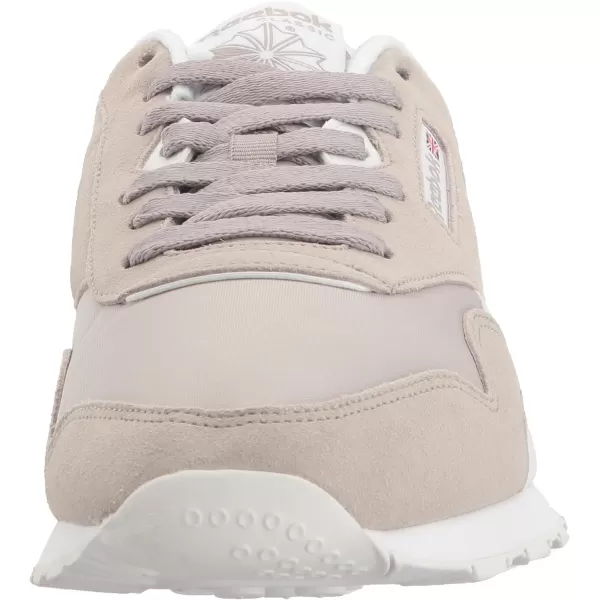 Reebok Mens Classic Nylon SneakerWhisper GreyWhite