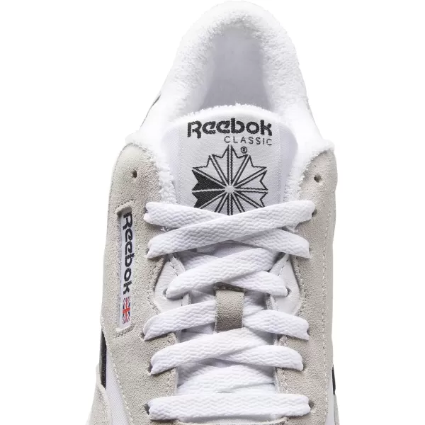 Reebok Mens Classic Nylon SneakerWhiteBlack