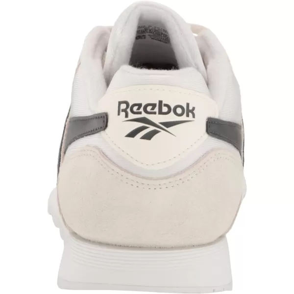 Reebok Mens Classic Nylon SneakerWhiteChalkCold Grey