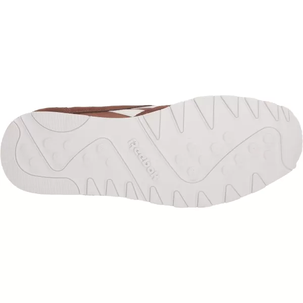 Reebok Mens Classic Nylon SneakerWhiteCollegiate Brown