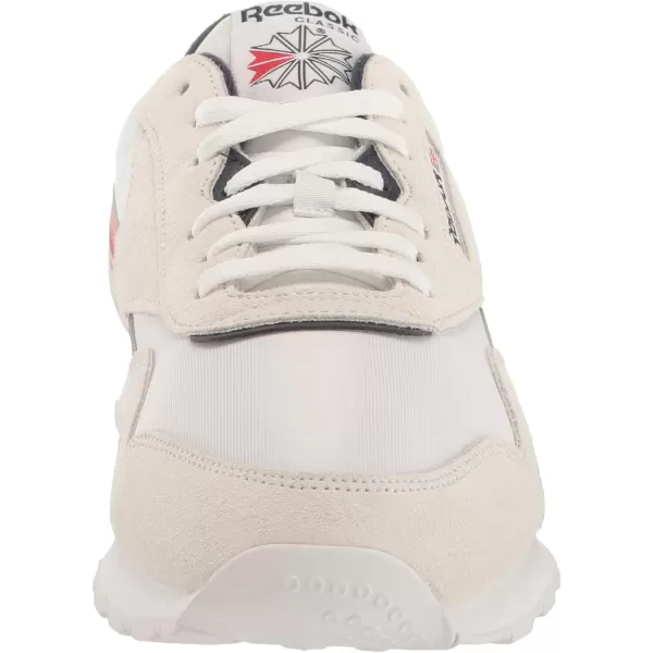 Reebok Mens Classic Nylon SneakerWhiteFlash RedVector Navy