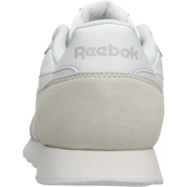 Reebok Mens Classic Nylon SneakerWhiteSteel