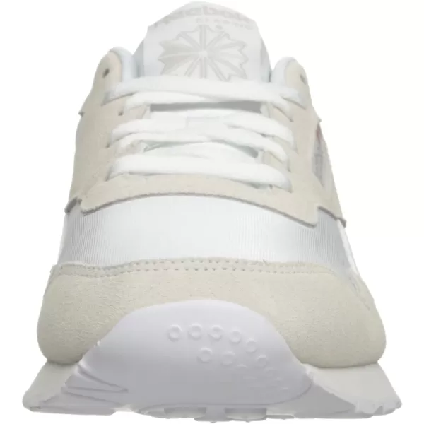 Reebok Mens Classic Nylon SneakerWhiteSteel