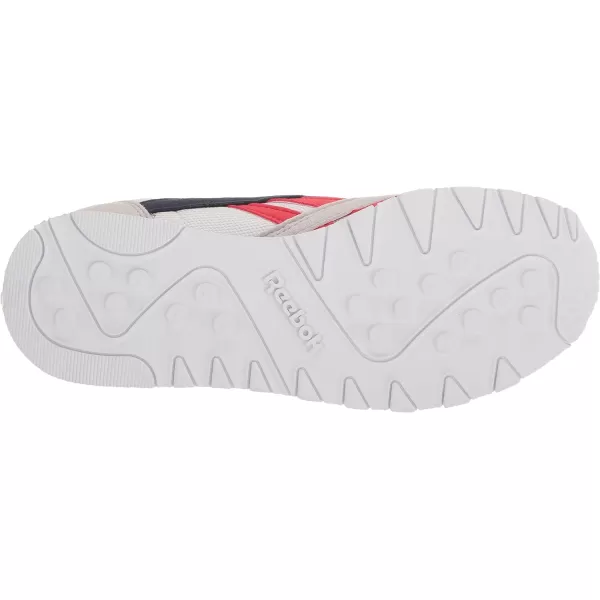 Reebok Mens Classic Nylon SneakerWhiteVector NavyPrimal Red