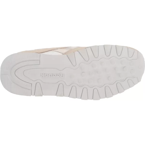 Reebok Mens Classic Nylon SneakerWhiteWhiteLight Grey