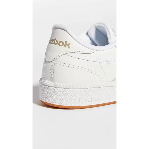 Reebok Mens Club C 85 SneakerWhiteLight GreyGum