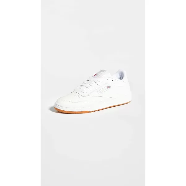 Reebok Mens Club C 85 SneakerWhiteLight GreyGum