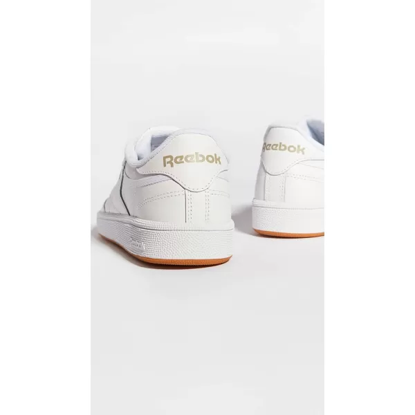 Reebok Mens Club C 85 SneakerWhiteLight GreyGum