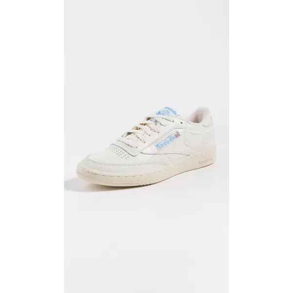 Reebok Unisex Club C 85 SneakerChalkAlabasterEssential Blue