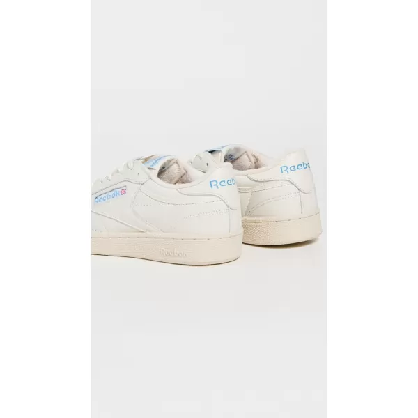 Reebok Unisex Club C 85 SneakerChalkAlabasterEssential Blue