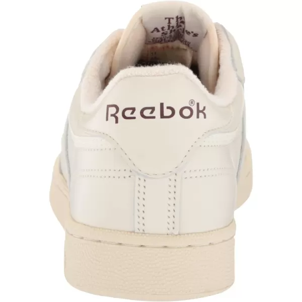 Reebok Unisex Club C 85 SneakerChalkAlabasterMaroon