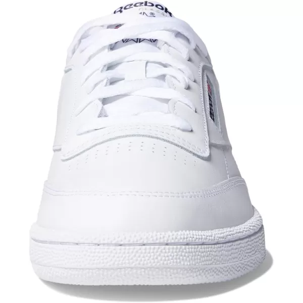 Reebok Unisex Club C 85 SneakerFootwear WhiteFootwear WhiteCore Black