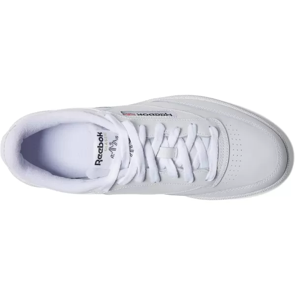 Reebok Unisex Club C 85 SneakerFootwear WhiteFootwear WhiteCore Black