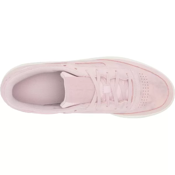 Reebok Unisex Club C 85 SneakerFrost BerryQuartz MetChalk