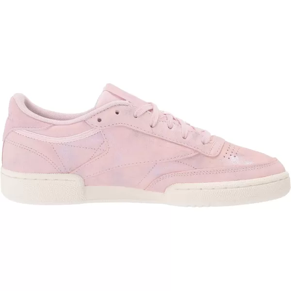 Reebok Unisex Club C 85 SneakerFrost BerryQuartz MetChalk