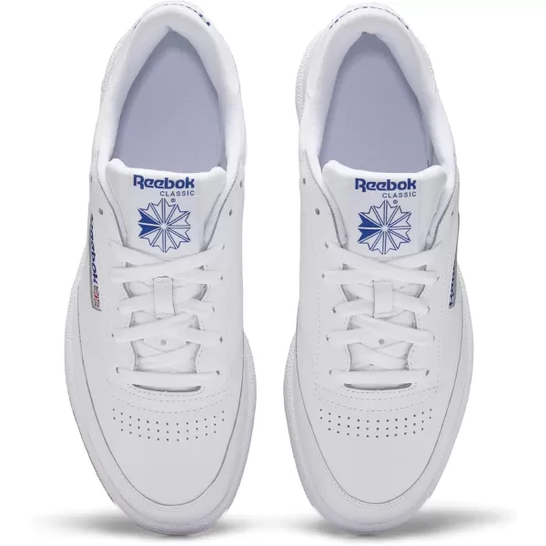 Reebok Unisex Club C 85 SneakerIntwhiteRoyalgum