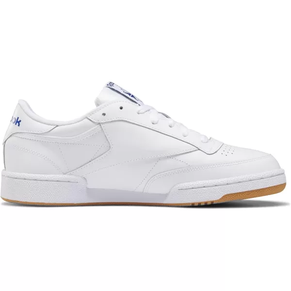 Reebok Unisex Club C 85 SneakerIntwhiteRoyalgum