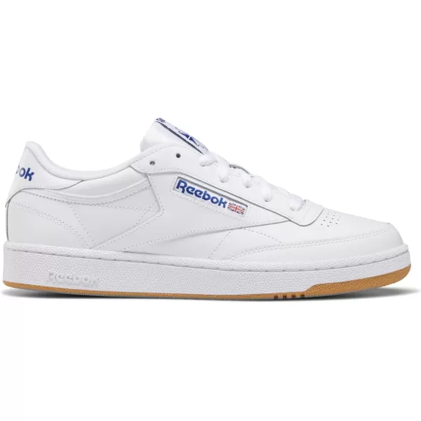 Reebok Unisex Club C 85 SneakerIntwhiteRoyalgum