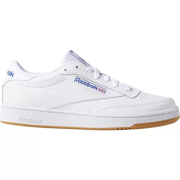 Reebok Unisex Club C 85 SneakerIntwhiteRoyalgum