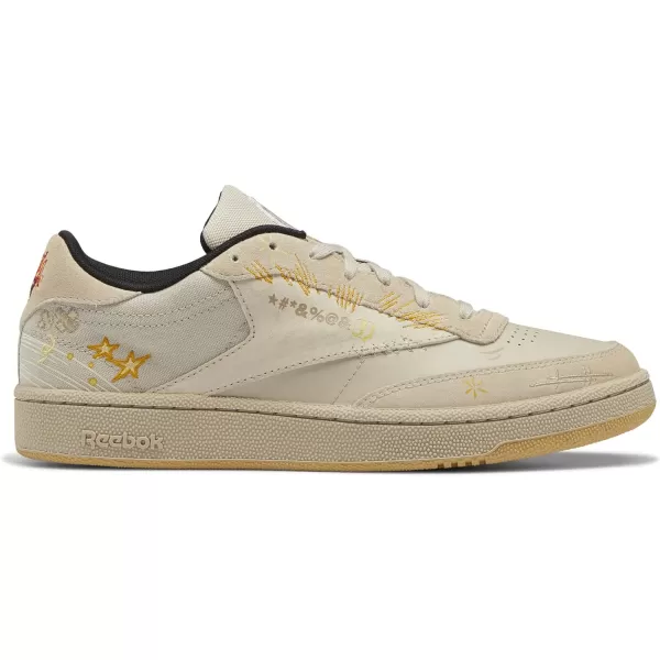 Reebok Unisex Club C 85 SneakerLooney TunesPebbleBright Ochre