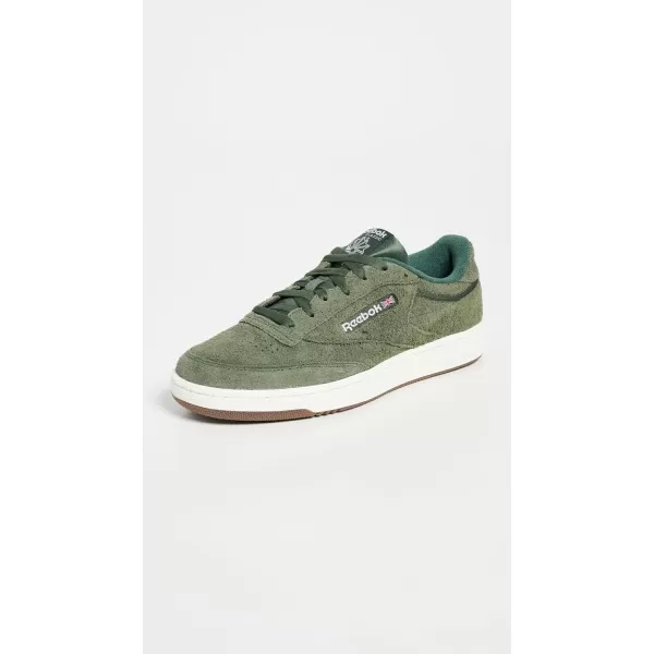 Reebok Unisex Club C 85 SneakerVarsity GreenChalkReebok Lee 2