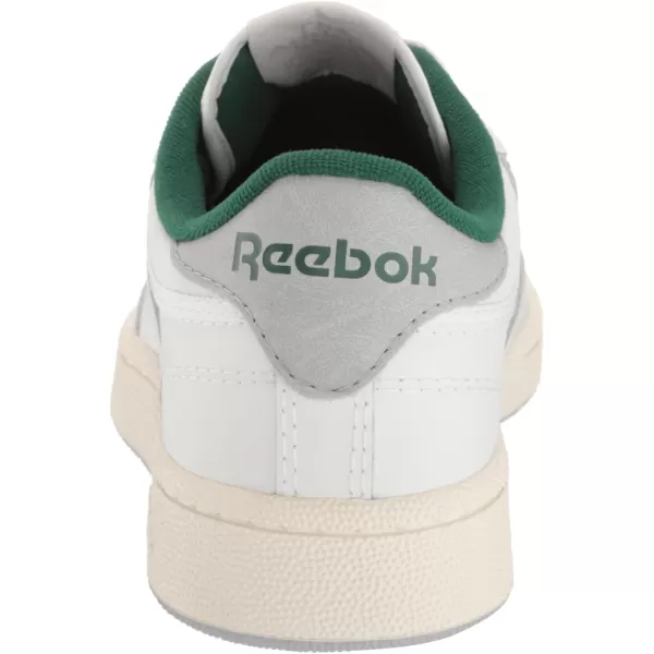 Reebok Unisex Club C 85 SneakerWhiteChalkDark Green