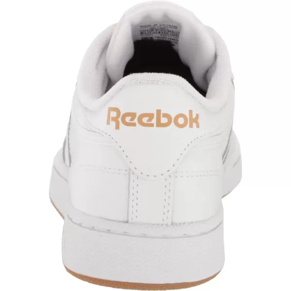 Reebok Unisex Club C 85 SneakerWhiteTrue BeigeReebok Lee