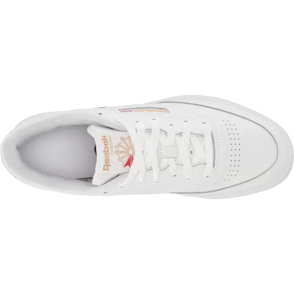 Reebok Unisex Club C 85 SneakerWhiteTrue BeigeReebok Lee