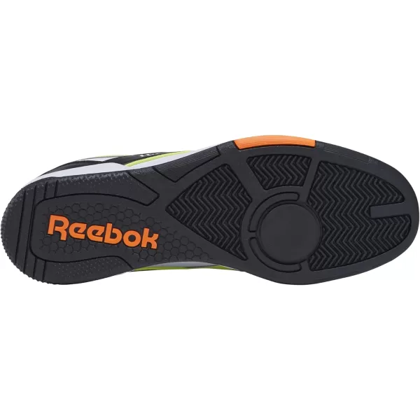 Reebok UnisexAdult Bb 4000 Ii SneakerBlackSolar Acid YellowWhite