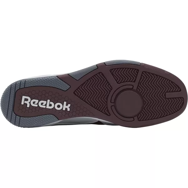 Reebok UnisexAdult Bb 4000 Ii SneakerSteely FogCold GreyClassic Maroon