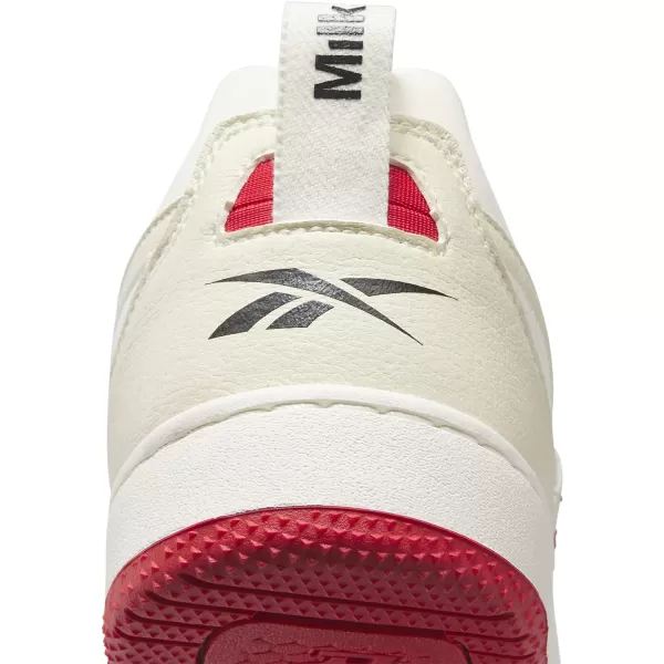 Reebok UnisexAdult Bb 4000 Ii SneakerVeganVintage ChalkBlackVector Red