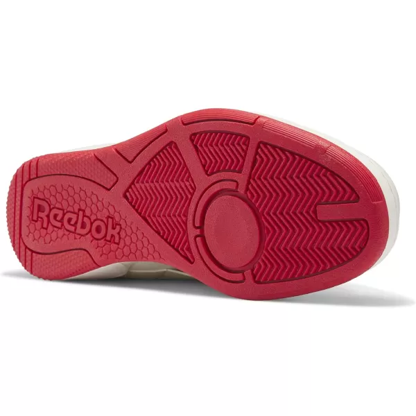 Reebok UnisexAdult Bb 4000 Ii SneakerVeganVintage ChalkBlackVector Red