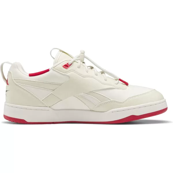 Reebok UnisexAdult Bb 4000 Ii SneakerVeganVintage ChalkBlackVector Red