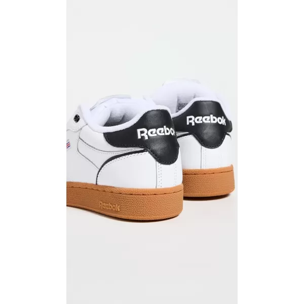 Reebok UnisexAdult Club C Bulc SneakerWhiteBlackGum