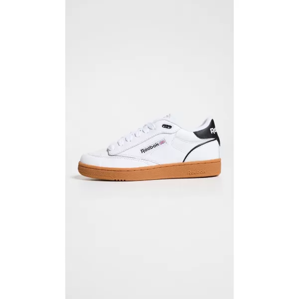 Reebok UnisexAdult Club C Bulc SneakerWhiteBlackGum