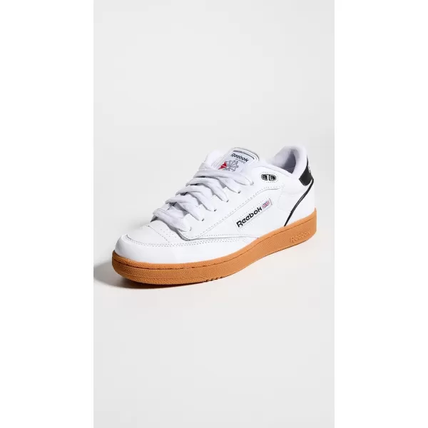 Reebok UnisexAdult Club C Bulc SneakerWhiteBlackGum