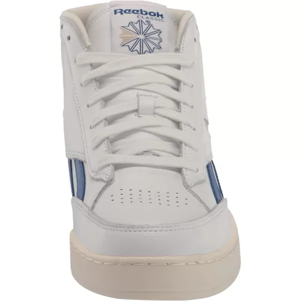 Reebok UnisexAdult Club C Form High Top SneakerWhiteChalkVector Blue