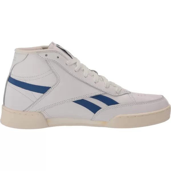 Reebok UnisexAdult Club C Form High Top SneakerWhiteChalkVector Blue