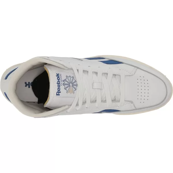 Reebok UnisexAdult Club C Form High Top SneakerWhiteChalkVector Blue