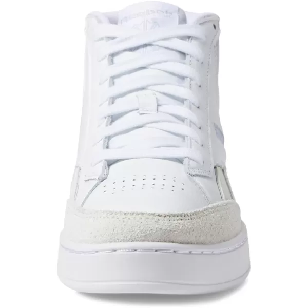 Reebok UnisexAdult Club C Form High Top SneakerWhiteWhitePure Grey