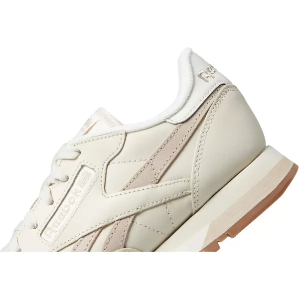 Reebok Womens Classic Leather SneakerAlabasterModern BeigeChalk