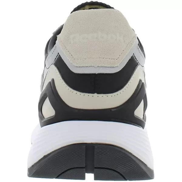 Reebok Womens Classic Leather SneakerBlackBeigeWhite