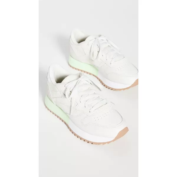 Reebok Womens Classic Leather SneakerChalkClassic WhiteMorning Fog