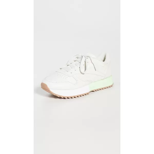 Reebok Womens Classic Leather SneakerChalkClassic WhiteMorning Fog