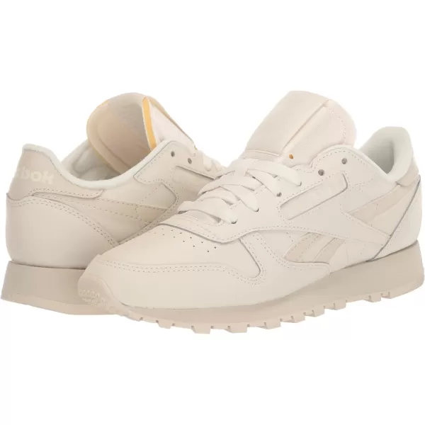 Reebok Womens Classic Leather SneakerChalkPaperwhiteAlabaster