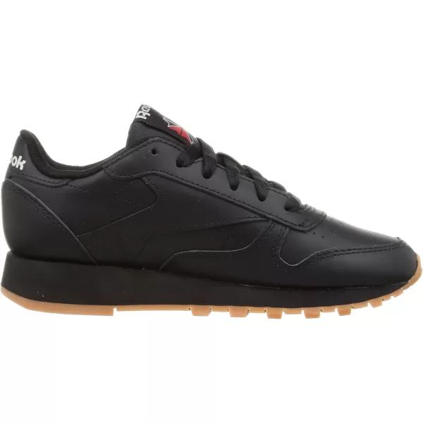 Reebok Womens Classic Leather SneakerCore Black Pure Grey 5 Reebok Rubber Gum 03