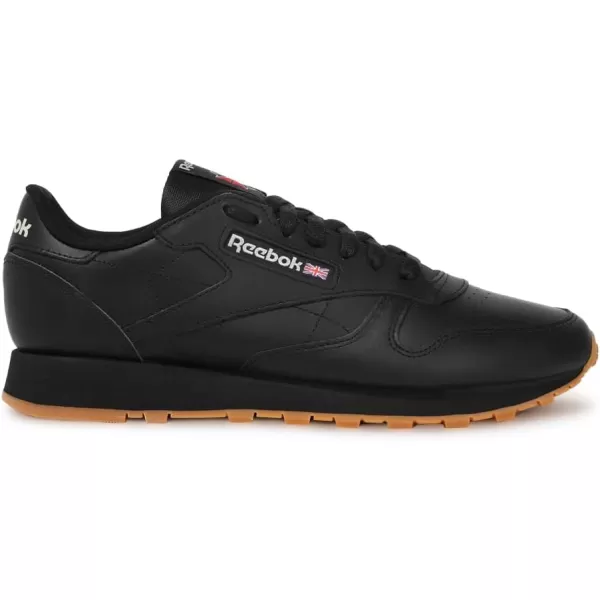 Reebok Womens Classic Leather SneakerCore Black Pure Grey 5 Reebok Rubber Gum 03